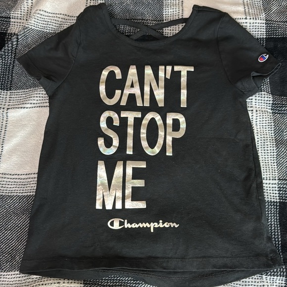 Champion Tee and Unicorn Sweatshirt - Picture 6 of 10